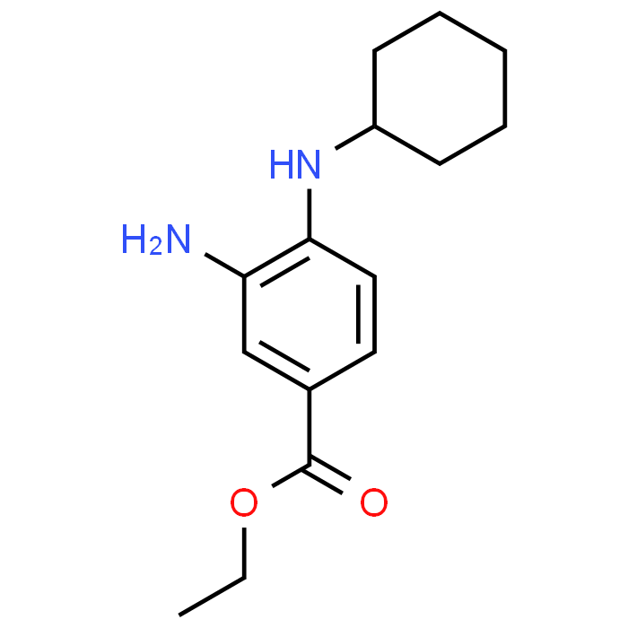 Ethyl 3-amino-4-(cyclohexylamino)benzoate