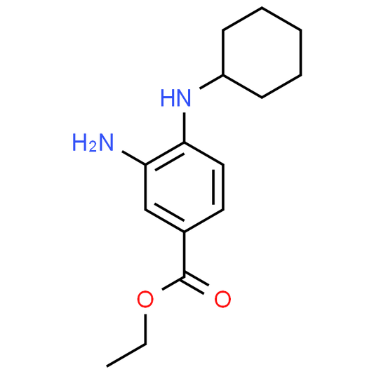 Ethyl 3-amino-4-(cyclohexylamino)benzoate