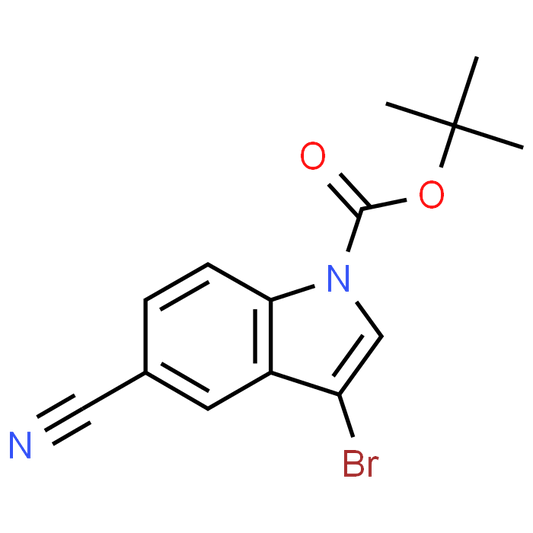 1-Boc-3-Bromo-5-cyanoindole