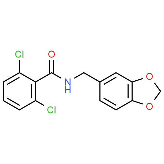 N-(Benzo[d][1,3]dioxol-5-ylmethyl)-2,6-dichlorobenzamide