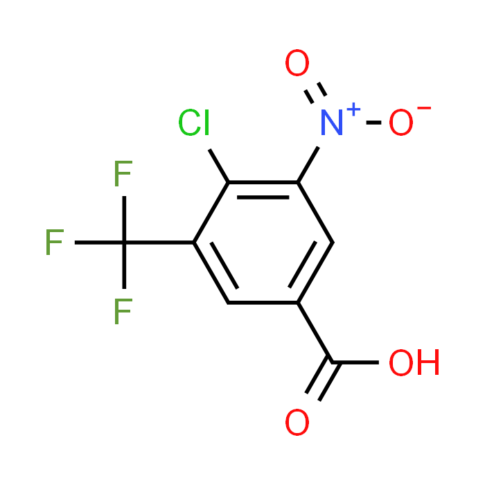 4-Chloro-3-nitro-5-(trifluoromethyl)benzoic acid