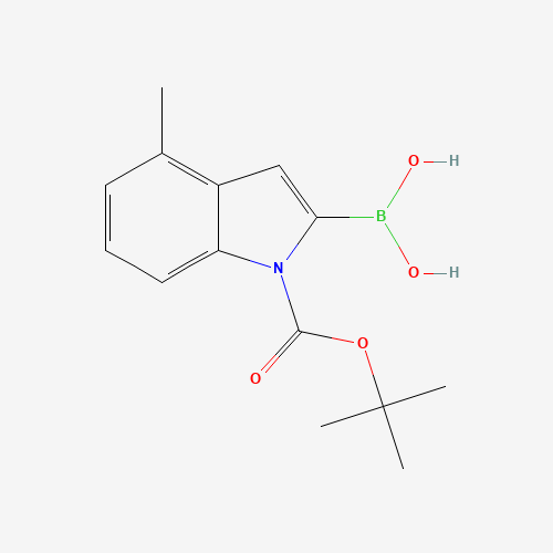 (1-(tert-Butoxycarbonyl)-4-methyl-1H-indol-2-yl)boronic acid