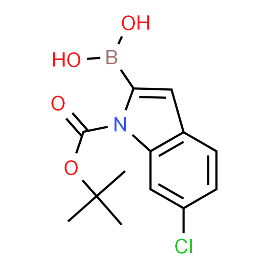 (1-(tert-Butoxycarbonyl)-6-chloro-1H-indol-2-yl)boronic acid