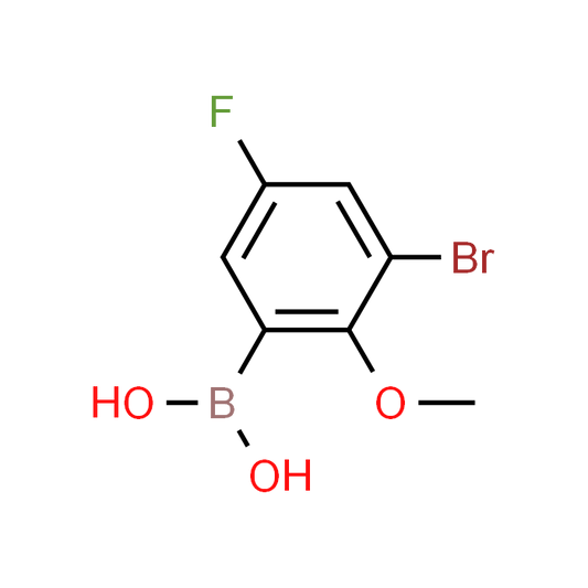 (3-Bromo-5-fluoro-2-methoxyphenyl)boronic acid