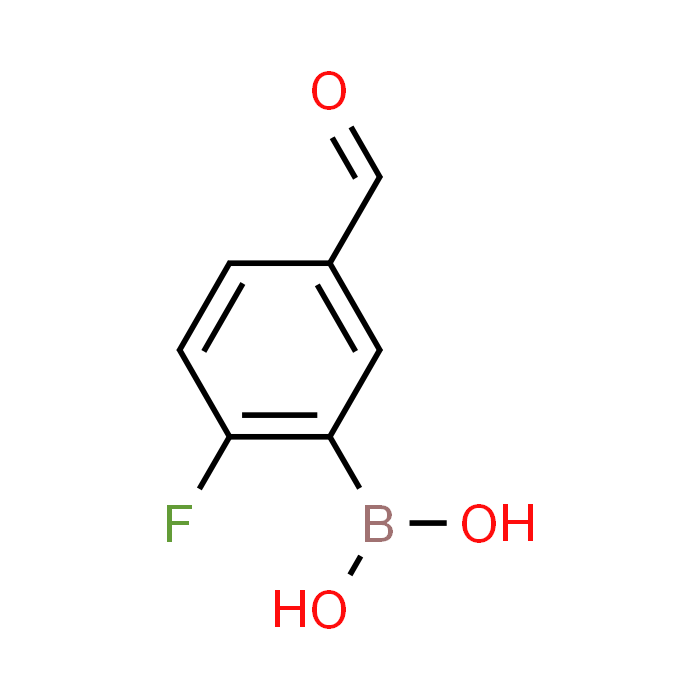 2-Fluoro-5-formylphenylboronic acid