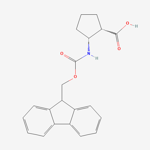 cis-2-((((9H-Fluoren-9-yl)methoxy)carbonyl)amino)cyclopentanecarboxylic acid