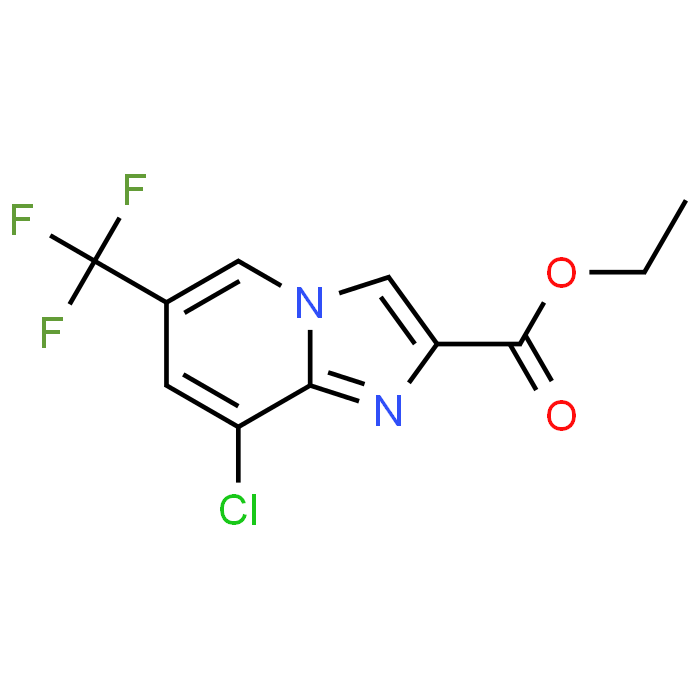 Ethyl 8-chloro-6-(trifluoromethyl)imidazo[1,2-a]pyridine-2-carboxylate