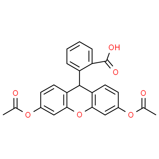 2-(3,6-Diacetoxy-9H-xanthen-9-yl)benzoic acid