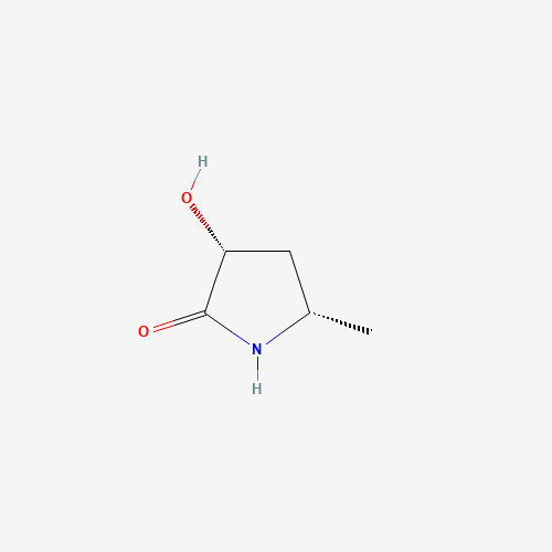 (3R,5S)-3-Hydroxy-5-methylpyrrolidin-2-one