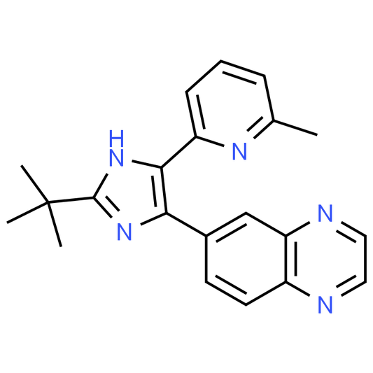 6-(2-(tert-Butyl)-5-(6-methylpyridin-2-yl)-1H-imidazol-4-yl)quinoxaline