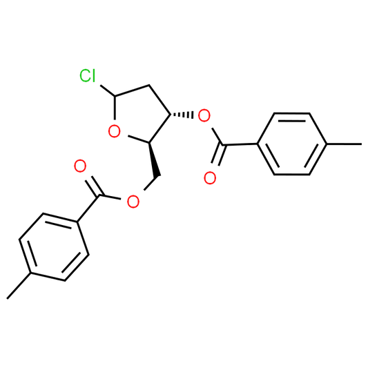 (2R,3S)-5-Chloro-2-(((4-methylbenzoyl)oxy)methyl)tetrahydrofuran-3-yl 4-methylbenzoate