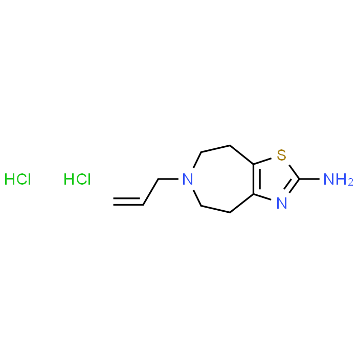 6-Allyl-5,6,7,8-tetrahydro-4H-thiazolo[4,5-d]azepin-2-amine dihydrochloride