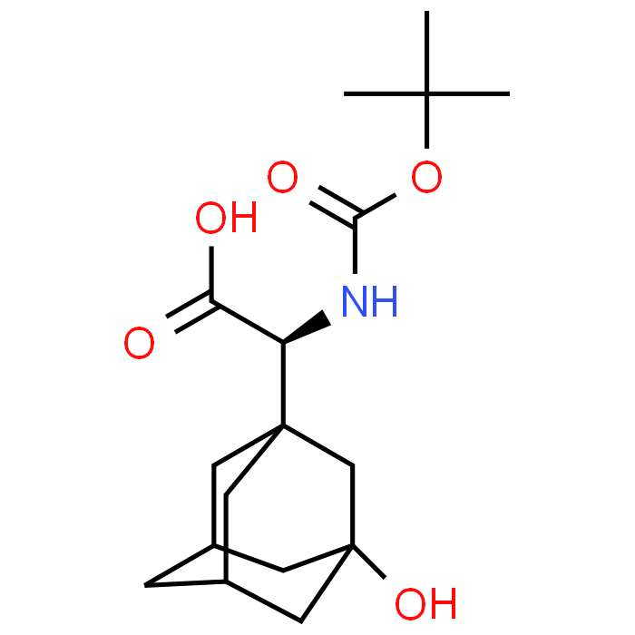 (2S)-2-((tert-Butoxycarbonyl)amino)-2-(3-hydroxyadamantan-1-yl)acetic acid