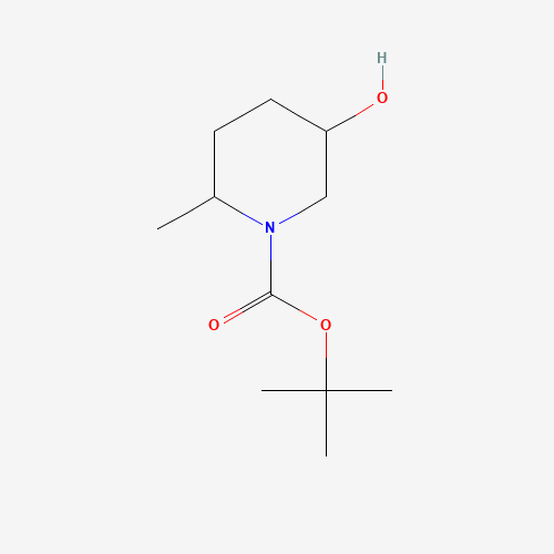 tert-Butyl 5-hydroxy-2-methylpiperidine-1-carboxylate