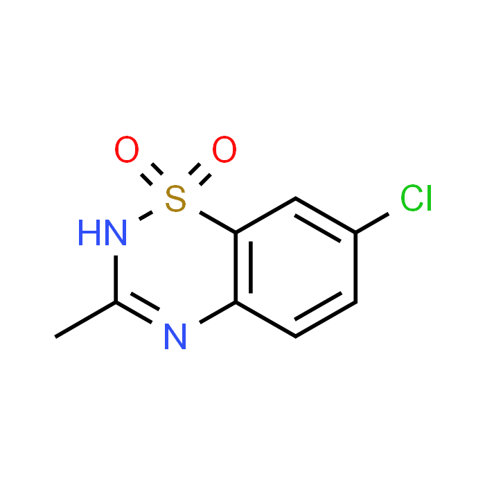 3-Methyl-7-chloro-1,2,4-benzothiadiazine 1,1-dioxide