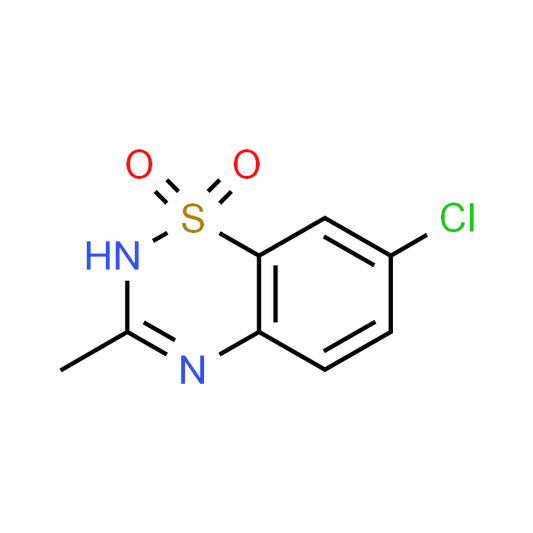 3-Methyl-7-chloro-1,2,4-benzothiadiazine 1,1-dioxide