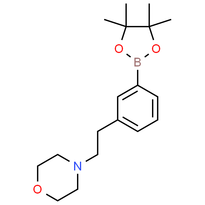 4-(3-(4,4,5,5-Tetramethyl-1,3,2-dioxaborolan-2-yl)phenethyl)morpholine