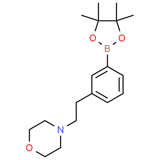 4-(3-(4,4,5,5-Tetramethyl-1,3,2-dioxaborolan-2-yl)phenethyl)morpholine