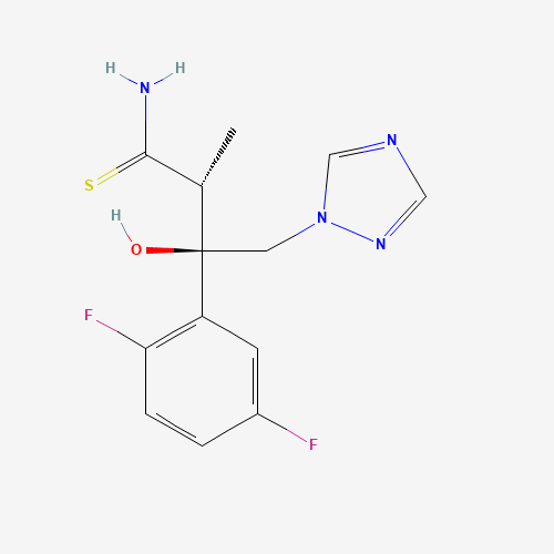(2R,3R)-3-(2,5-Difluorophenyl)-3-hydroxy-2-methyl-4-(1H-1,2,4-triazol-1-yl)butanethioamide