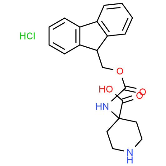 4-(N-Fmoc-amino)piperidine-4-carboxylic acid HCl