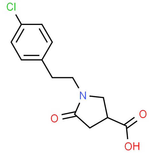 1-(4-Chlorophenethyl)-5-oxopyrrolidine-3-carboxylic acid
