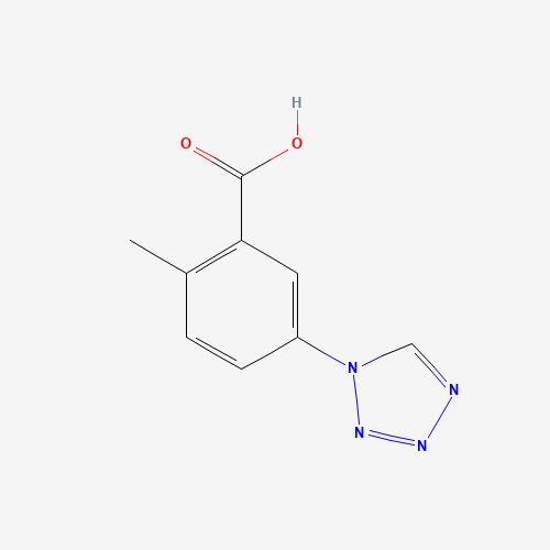 2-Methyl-5-(1H-tetrazol-1-yl)benzoic acid