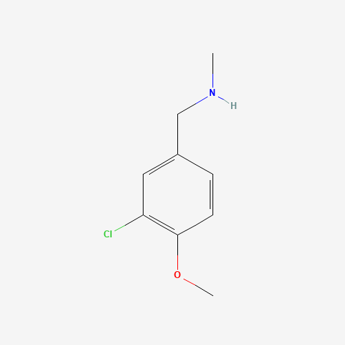 1-(3-Chloro-4-methoxyphenyl)-N-methylmethanamine