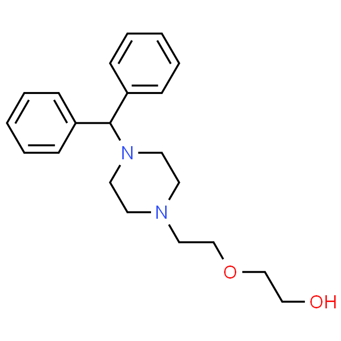 2-(2-(4-Benzhydrylpiperazin-1-yl)ethoxy)ethanol