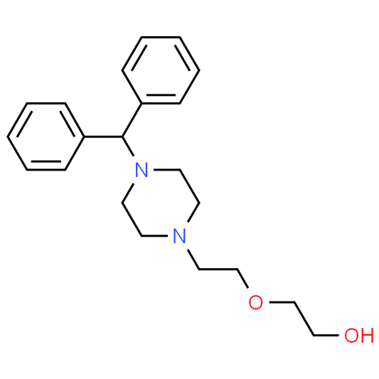 2-(2-(4-Benzhydrylpiperazin-1-yl)ethoxy)ethanol