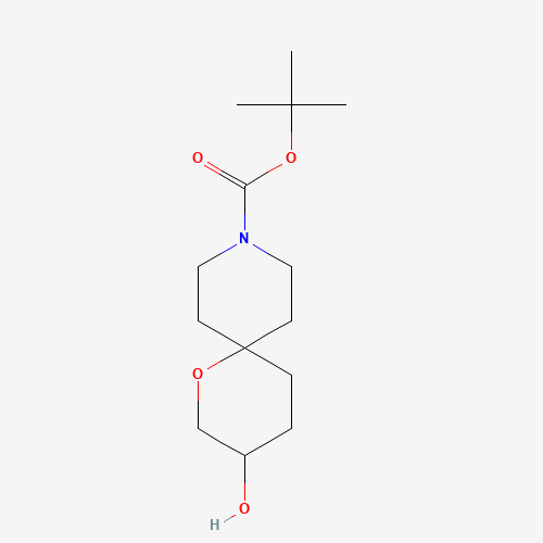 tert-Butyl 3-hydroxy-1-oxa-9-azaspiro[5.5]undecane-9-carboxylate