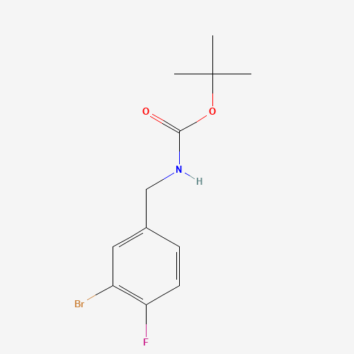 tert-Butyl 3-bromo-4-fluorobenzylcarbamate