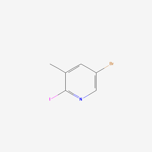 5-Bromo-2-iodo-3-methylpyridine