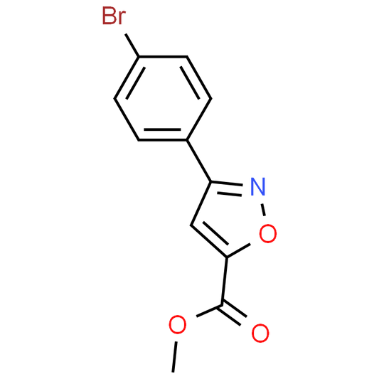 Methyl 3-(4-bromophenyl)isoxazole-5-carboxylate