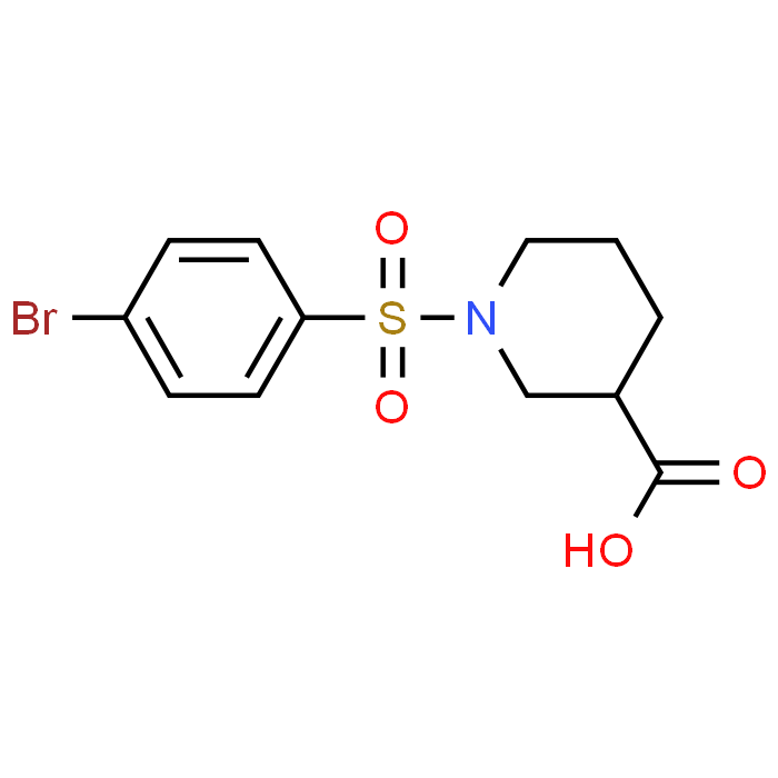 1-(4-Bromobenzenesulfonyl)piperidine-3-carboxylic acid