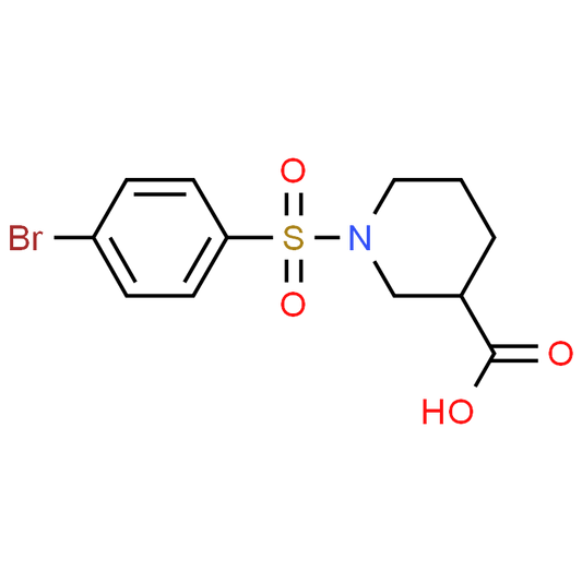 1-(4-Bromobenzenesulfonyl)piperidine-3-carboxylic acid