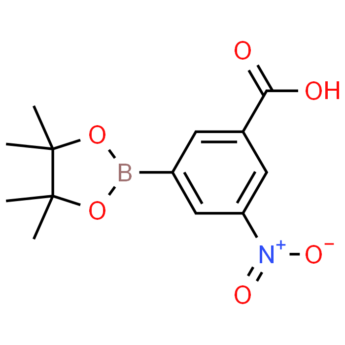 3-Nitro-5-(4,4,5,5-tetramethyl-1,3,2-dioxaborolan-2-yl)benzoic acid