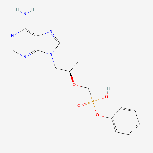 Phenyl hydrogen ((((R)-1-(6-amino-9H-purin-9-yl)propan-2-yl)oxy)methyl)phosphonate