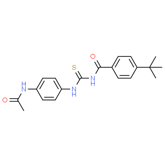 N-((4-Acetamidophenyl)carbamothioyl)-4-(tert-butyl)benzamide