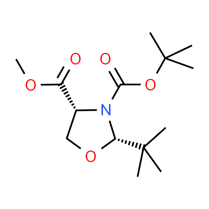 (2S,4R)-3-tert-Butyl 4-methyl 2-tert-butyloxazolidine-3,4-dicarboxylate