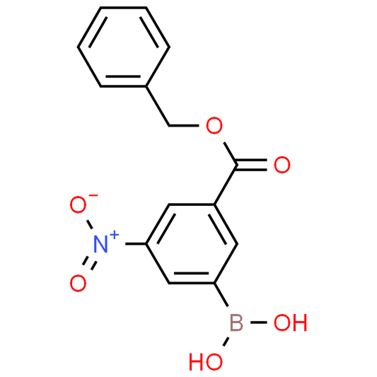 (3-((Benzyloxy)carbonyl)-5-nitrophenyl)boronic acid