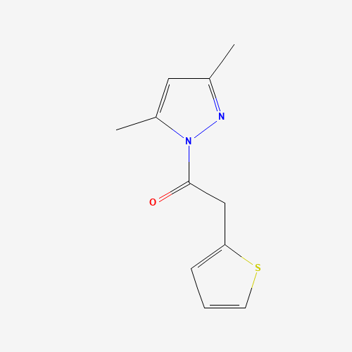 1-(3,5-Dimethyl-1H-pyrazol-1-yl)-2-(thiophen-2-yl)ethan-1-one