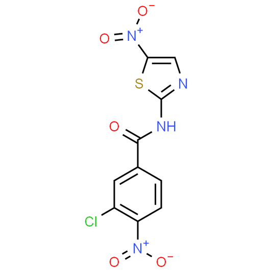 3-Chloro-4-nitro-N-(5-nitrothiazol-2-yl)benzamide