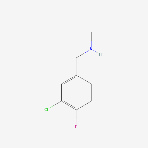 [(3-Chloro-4-fluorophenyl)methyl](methyl)amine