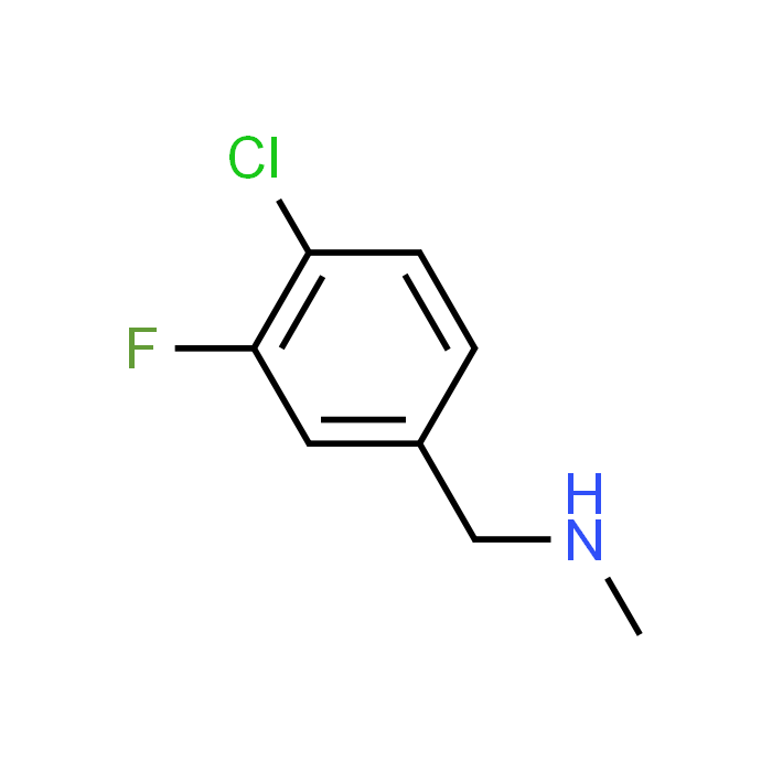 [(4-Chloro-3-fluorophenyl)methyl](methyl)amine