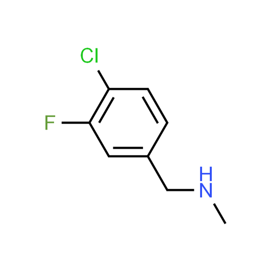 [(4-Chloro-3-fluorophenyl)methyl](methyl)amine