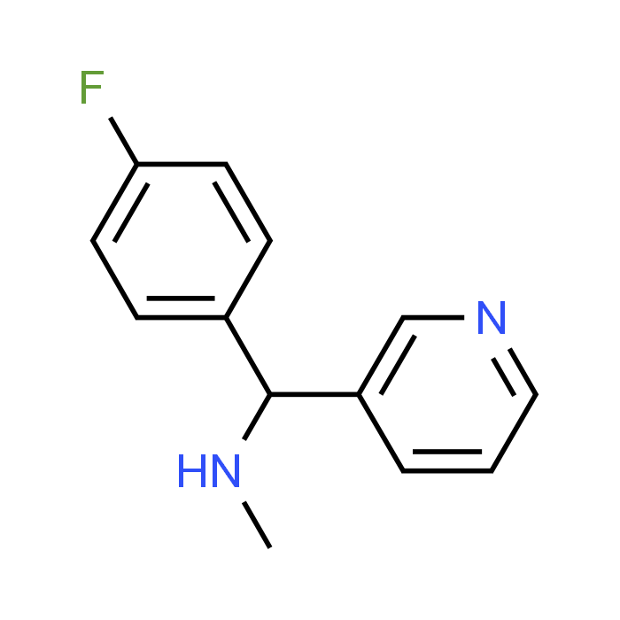 1-(4-Fluorophenyl)-N-methyl-1-(pyridin-3-yl)methanamine