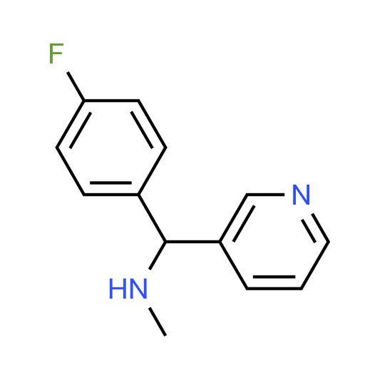 1-(4-Fluorophenyl)-N-methyl-1-(pyridin-3-yl)methanamine