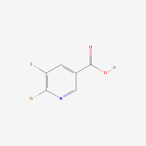 6-Bromo-5-fluoronicotinic acid