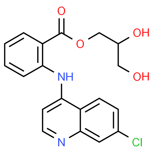 2,3-Dihydroxypropyl 2-(((7-chloroquinolin-4-yl)amino)benzoate