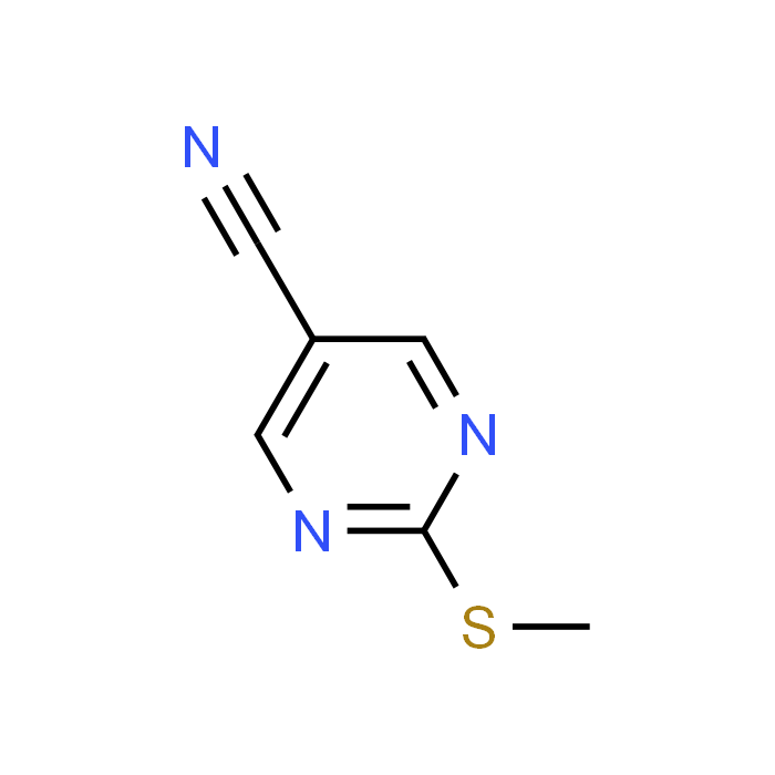 2-(Methylthio)pyrimidine-5-carbonitrile